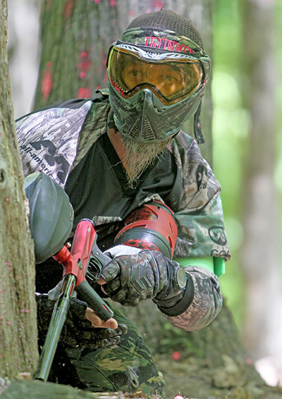 push paintball goggles woodsball